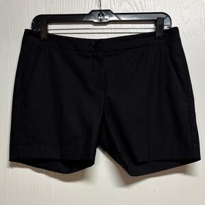 Theory Black Women's Bermudas. Size 6. Wool Blend